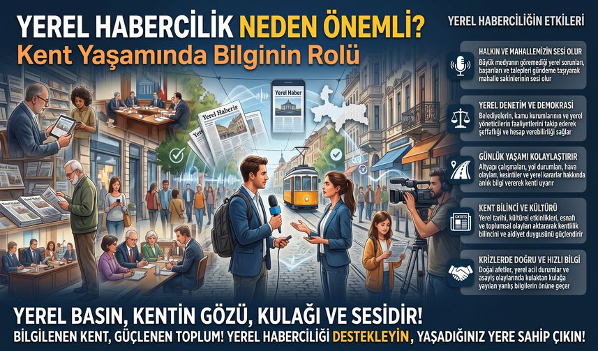 Yerel Habercilik Neden Önemli? Kent Yaşamında Bilginin Rolü